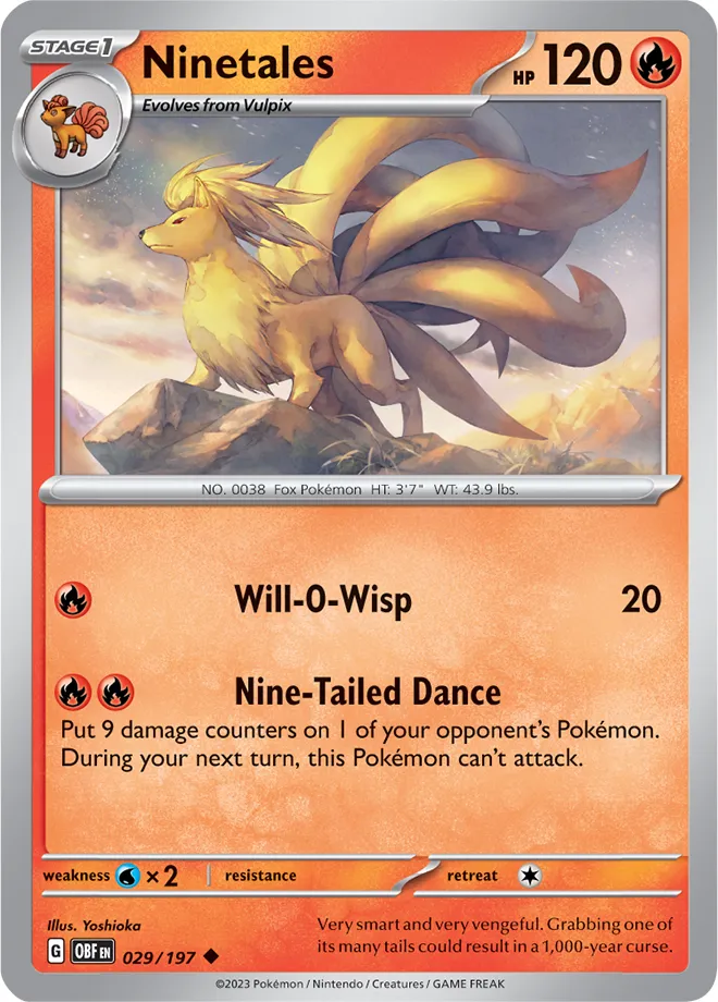 Carte Feunard — Obsidian Flames