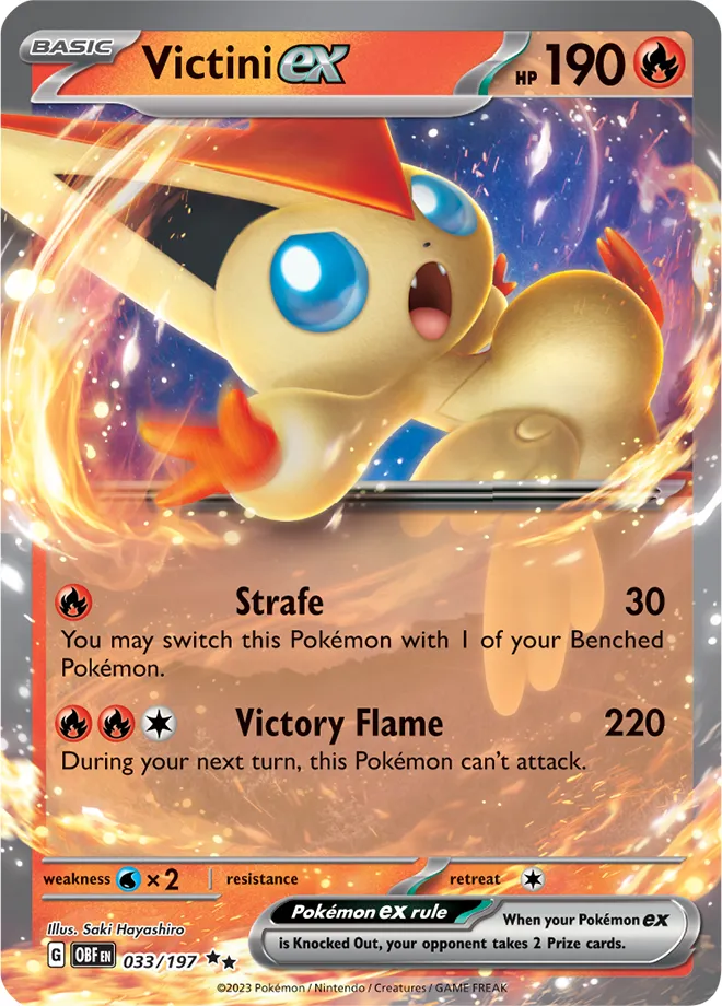Carte Victini ex — Obsidian Flames