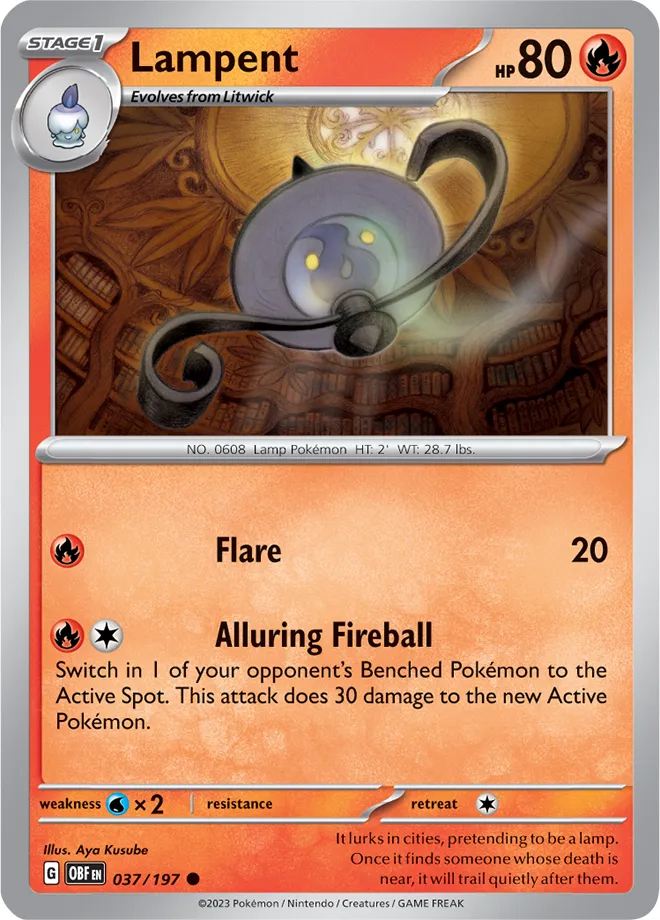 Carte Mélancolux — Obsidian Flames