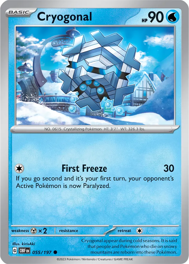 Carte Hexagel — Obsidian Flames