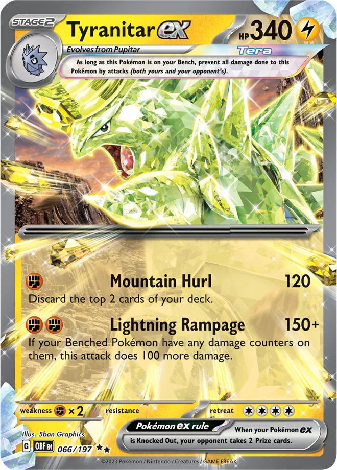 Carte Tyranocif ex — Obsidian Flames
