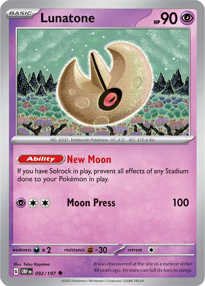 Carte Séléroc — Obsidian Flames