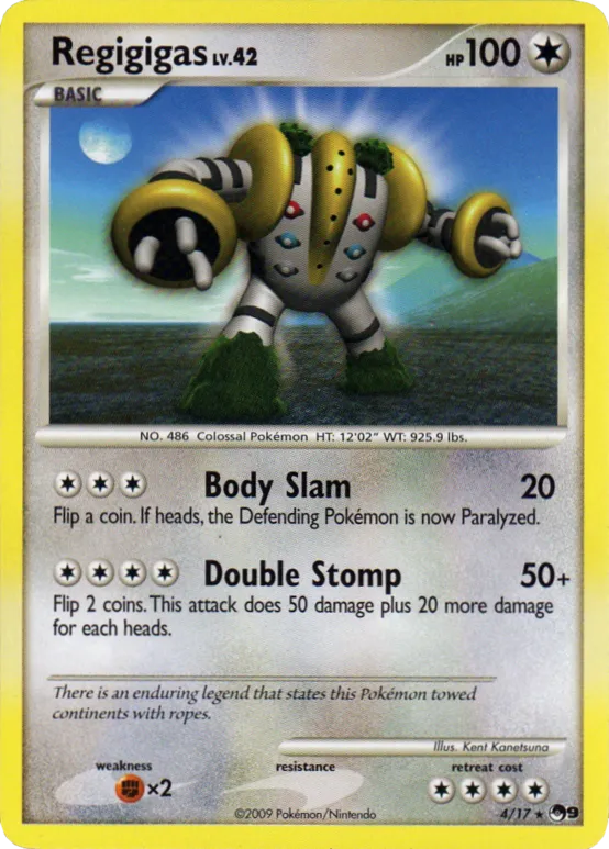 Carte Regigigas — POP Series 9