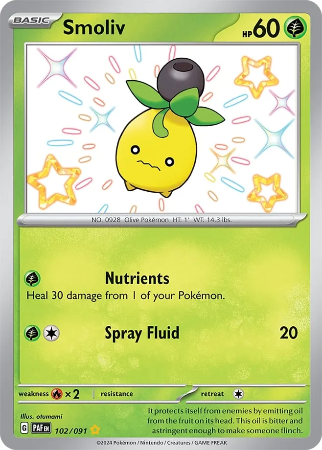 Carte Olivini — Paldean Fates