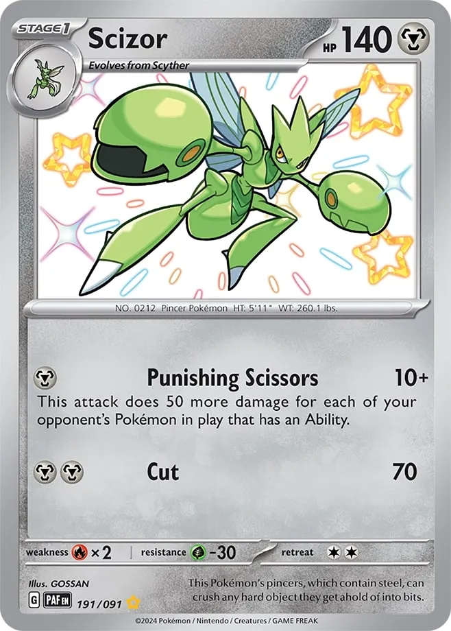 Carte Cizayox — Paldean Fates