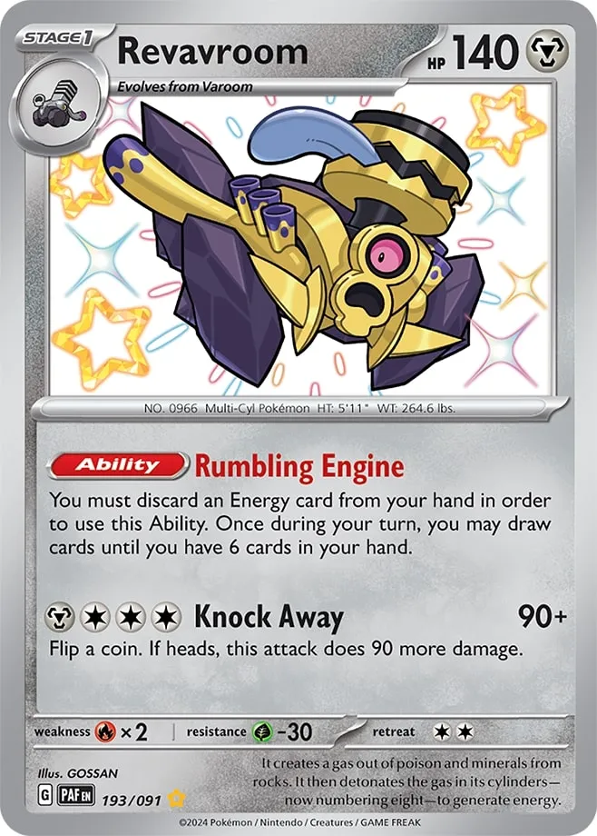Carte Revavroom — Paldean Fates