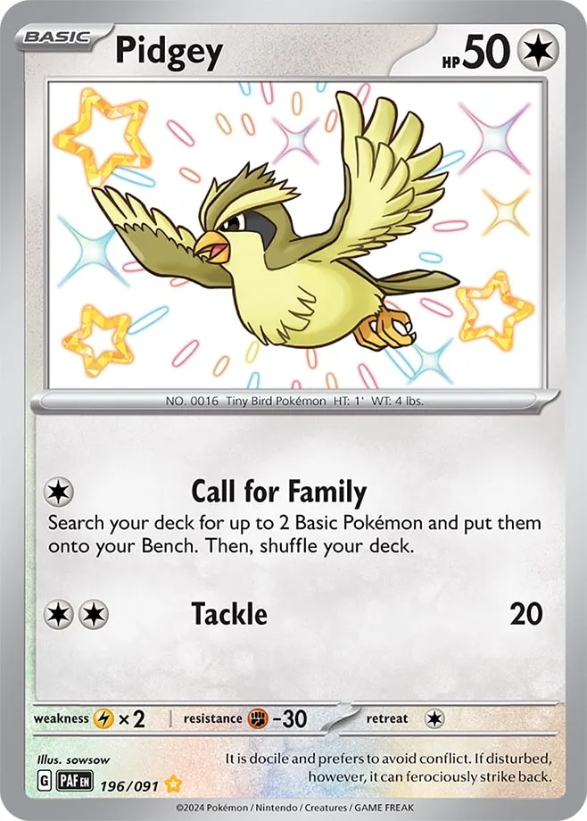 Carte Roucool — Paldean Fates