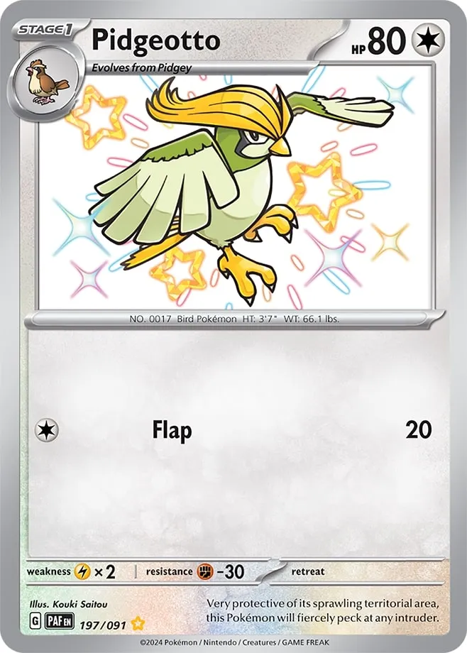 Carte Roucoups — Paldean Fates