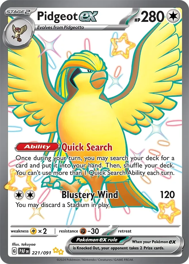 Carte Roucarnage ex — Paldean Fates