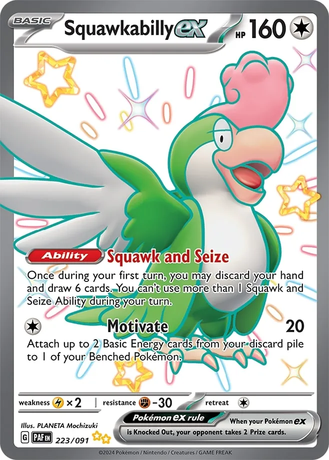 Carte Tapatoès ex — Paldean Fates
