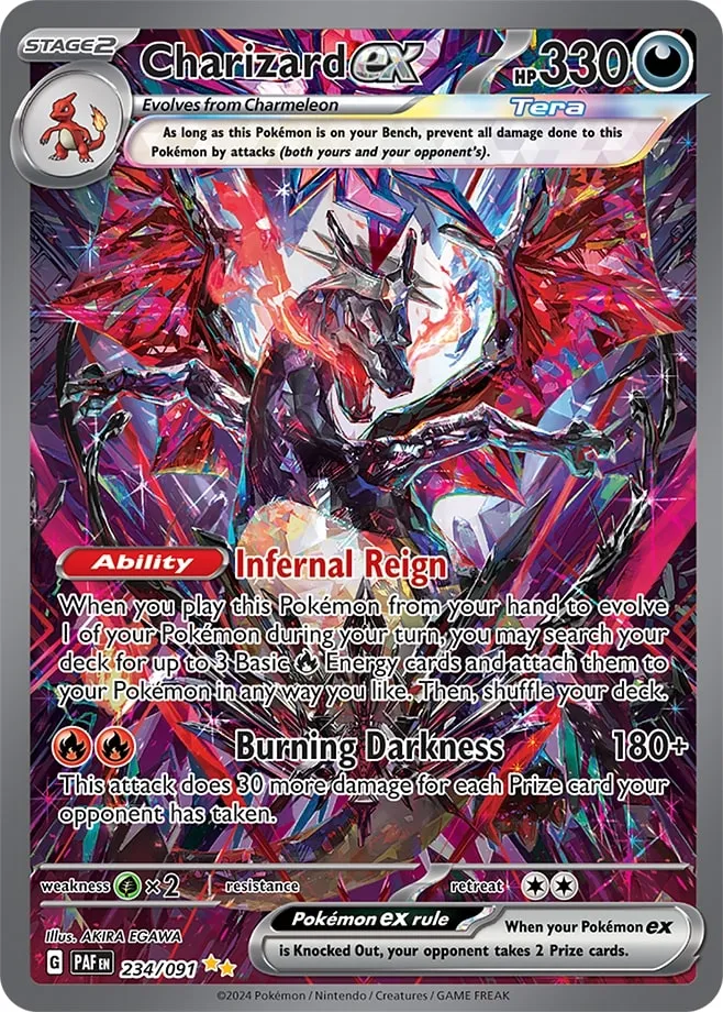 Carte Charizard ex — Paldean Fates
