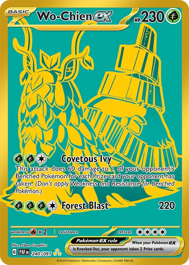 Carte Chongjian ex — Paldean Fates
