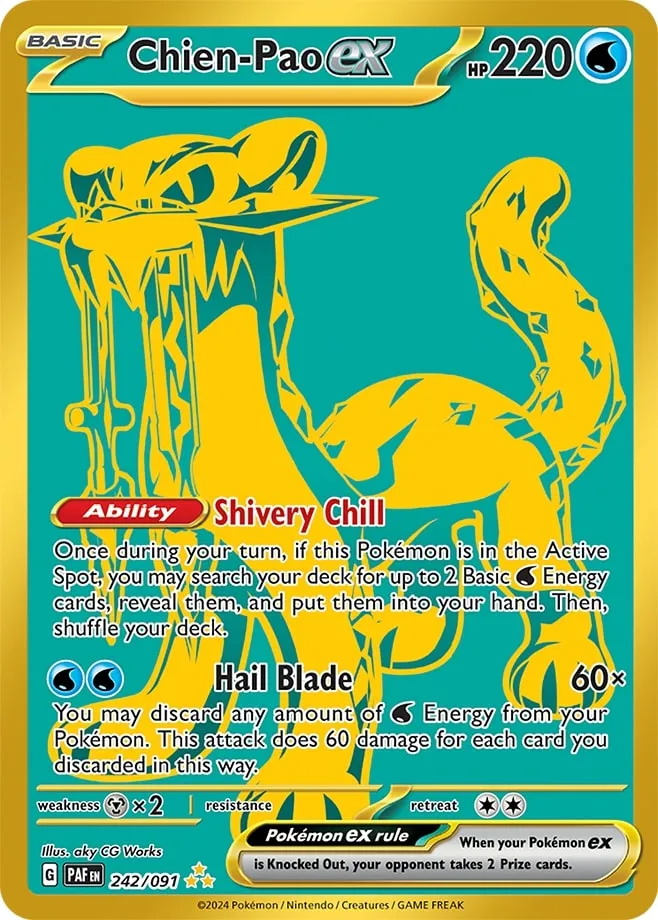 Carte Baojian ex — Paldean Fates
