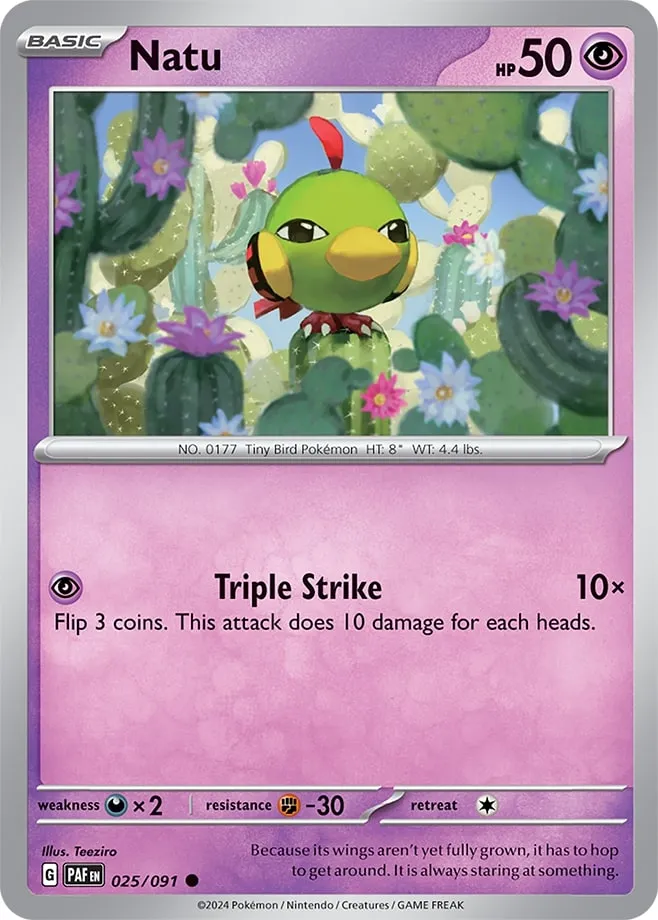 Carte Natu — Paldean Fates