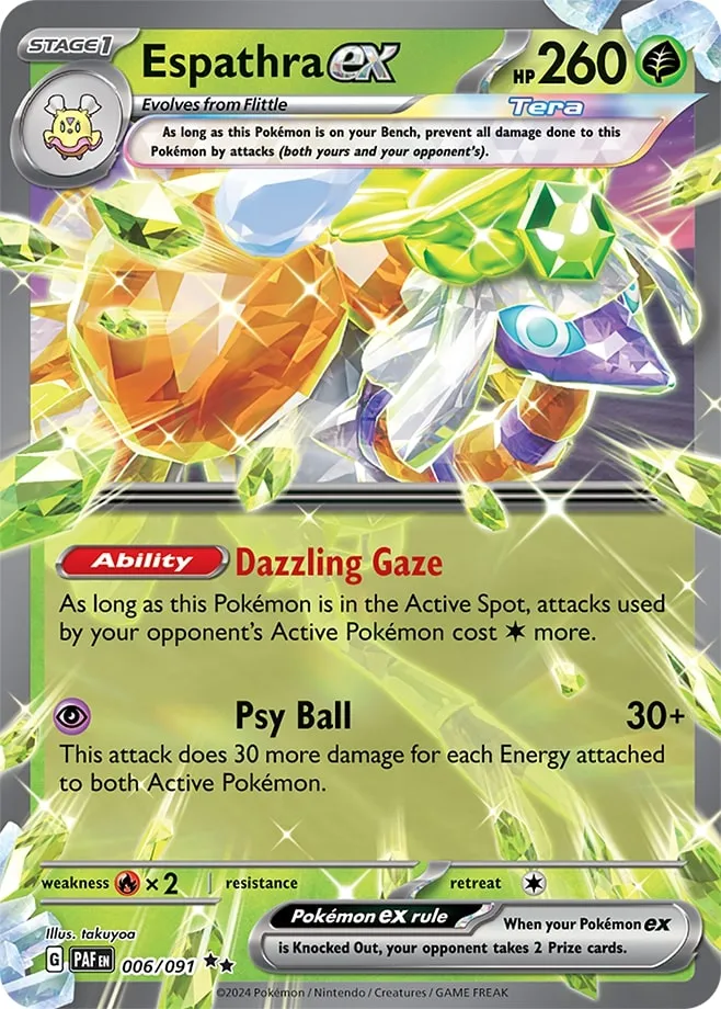 Carte Cléopsytra ex — Paldean Fates