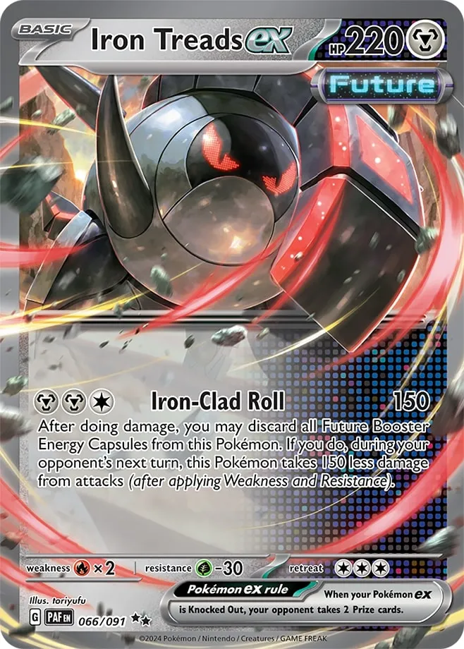 Carte Roue-de-Fer ex — Paldean Fates