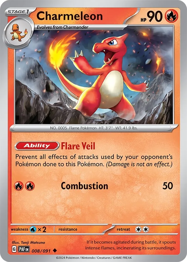 Carte Reptincel — Paldean Fates