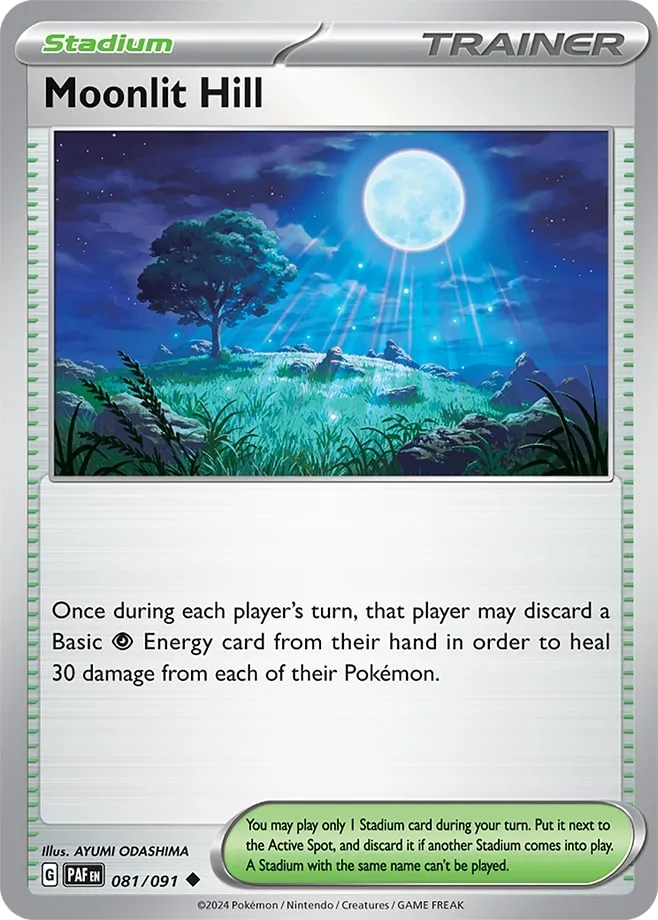 Carte Colline Clair de Lune — Paldean Fates