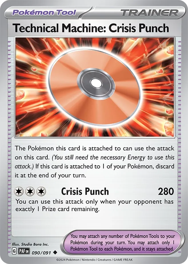 Carte Machine Technique : Poing de Crise — Paldean Fates