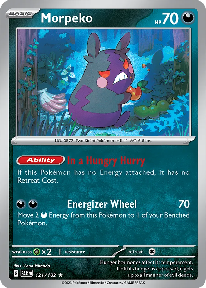 Carte Morpeko — Paradox Rift