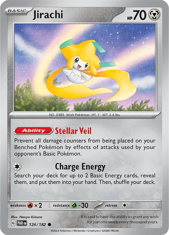 Carte Jirachi — Paradox Rift