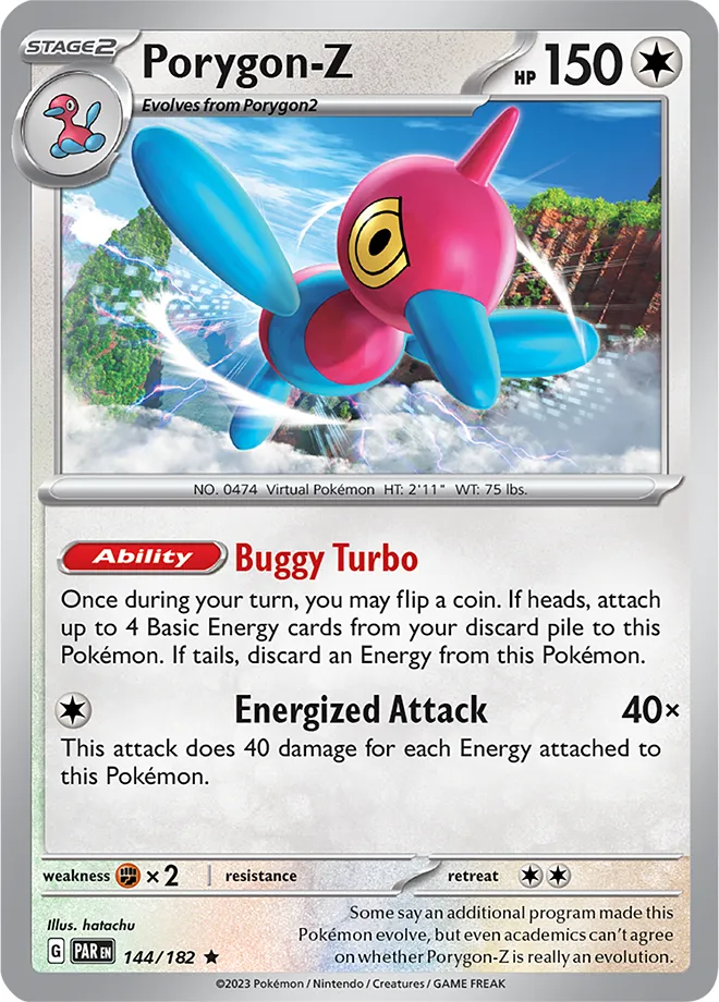 Carte Porygon-Z — Paradox Rift