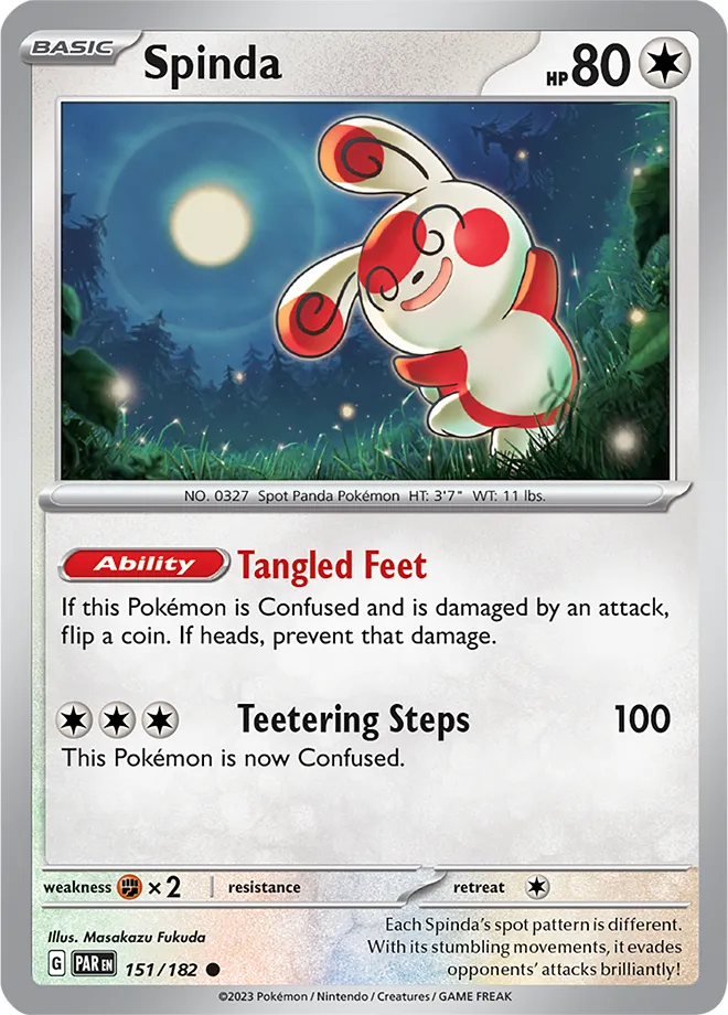 Carte Spinda — Paradox Rift