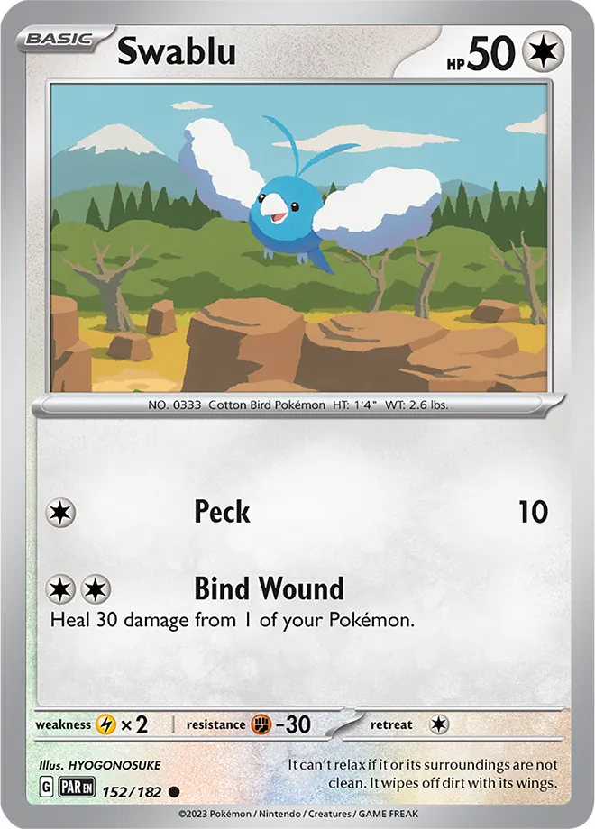 Carte Swablu — Paradox Rift