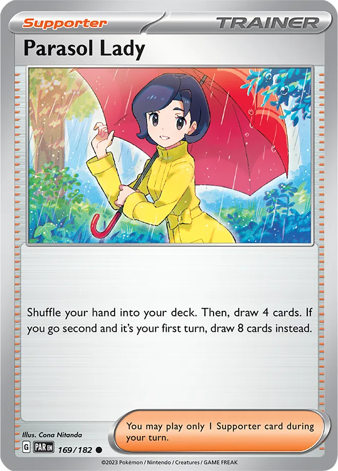 Carte Parasol Lady — Paradox Rift