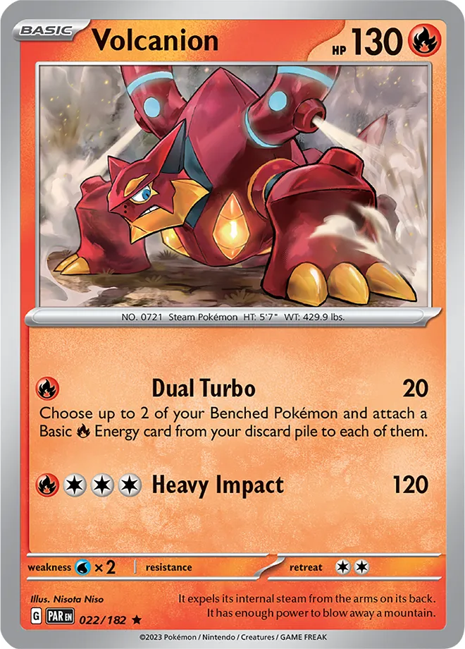 Carte Volcanion — Paradox Rift