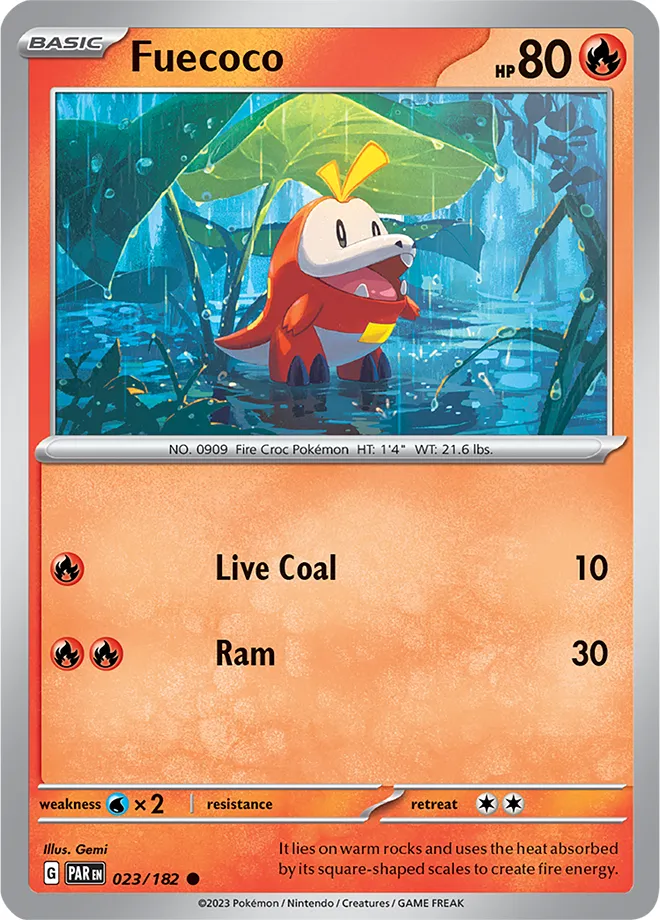Carte Chochodile — Paradox Rift