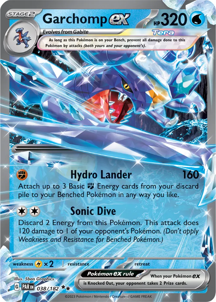 Carte Garchomp — Paradox Rift