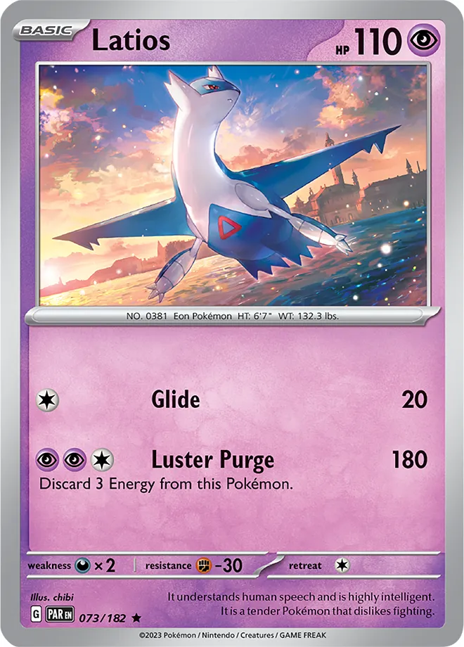 Carte Latios — Paradox Rift