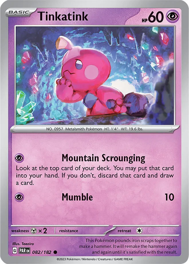 Carte Forgerette — Paradox Rift