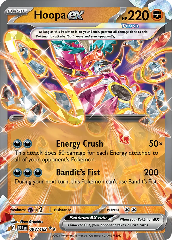Carte Hoopa ex — Paradox Rift
