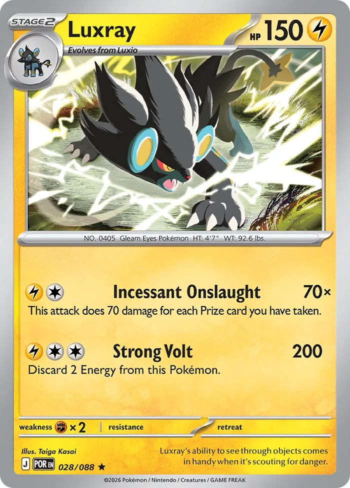 Carte Luxray — Perfect Order Additionals