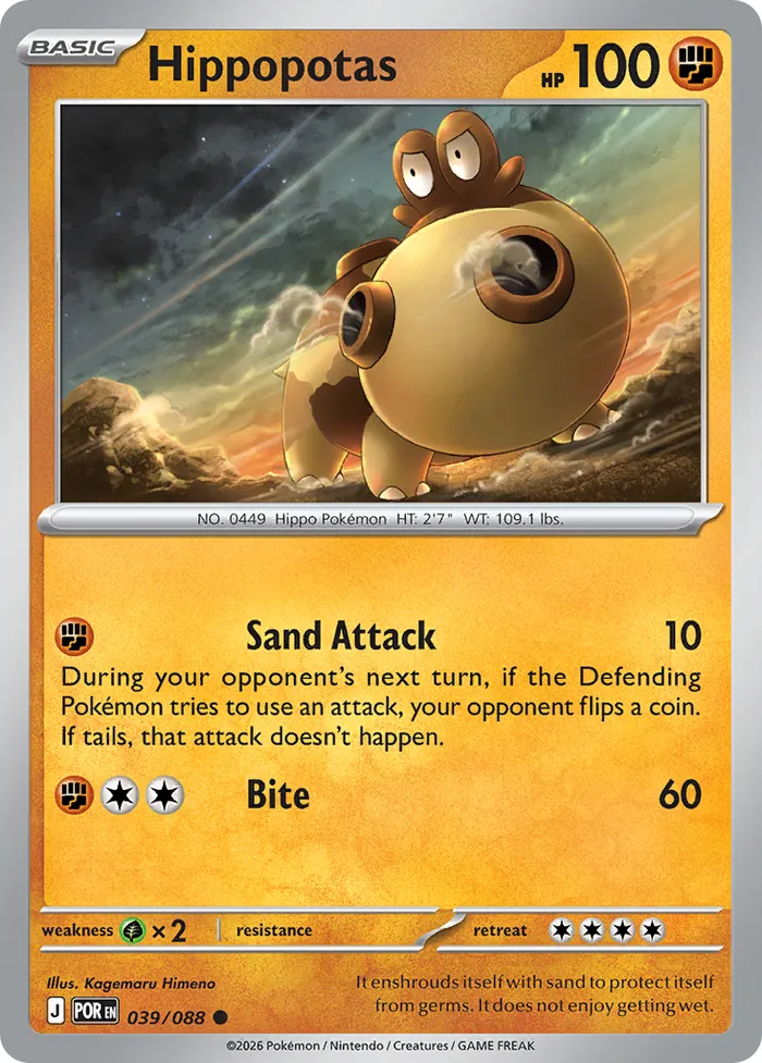 Carte Hippopotas — Perfect Order Additionals