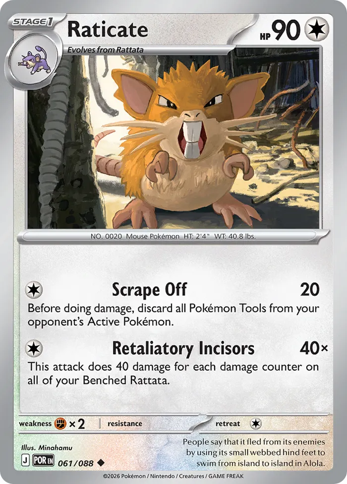 Carte Rattatac — Perfect Order Additionals