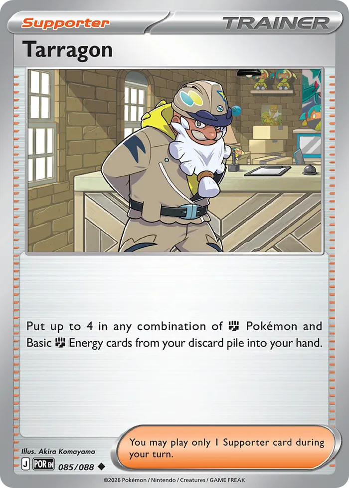 Carte Taragon — Perfect Order Additionals
