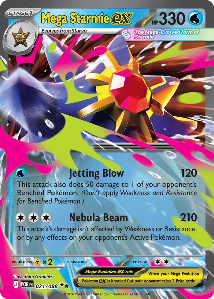 Carte Mega Staross ex — Perfect Order