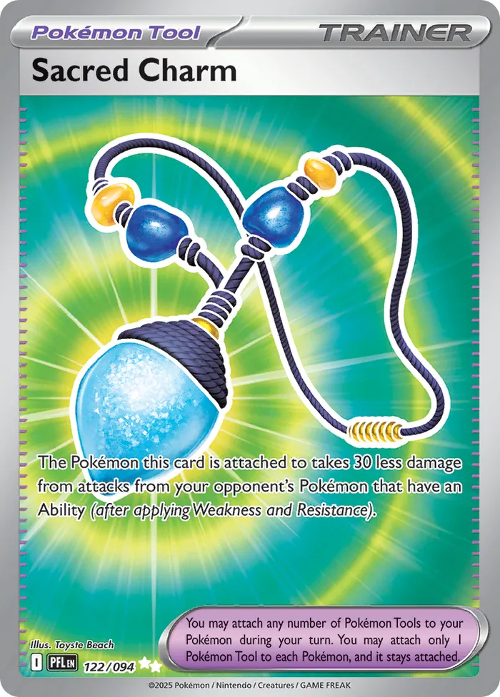 Carte Amulette Sacrée — Phantasmal Flames Additionals