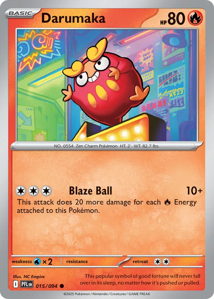 Carte Darumarond — Phantasmal Flames Additionals