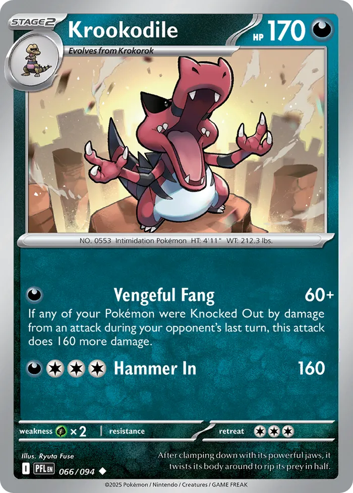 Carte Crocorible — Phantasmal Flames Additionals