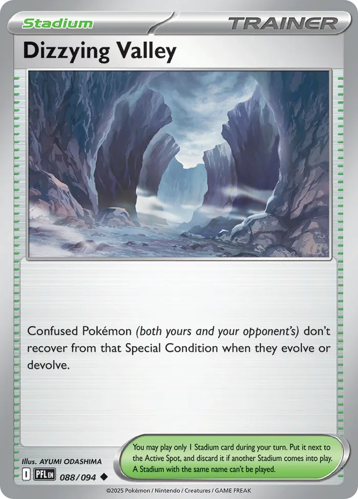 Carte Vallée Étourdissante — Phantasmal Flames Additionals