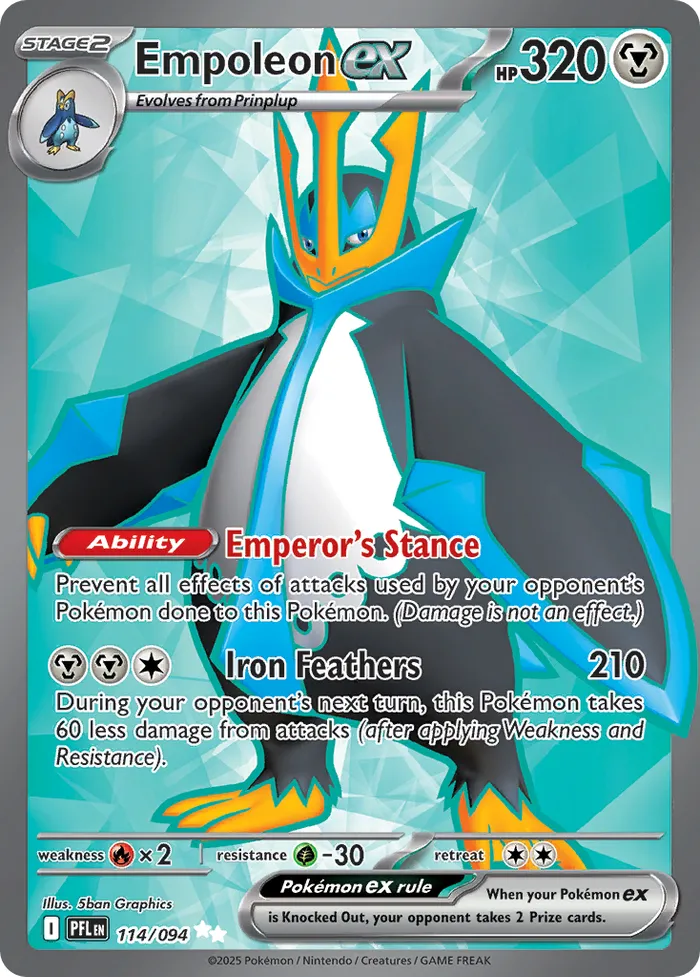 Carte Pingoléon ex — Phantasmal Flames