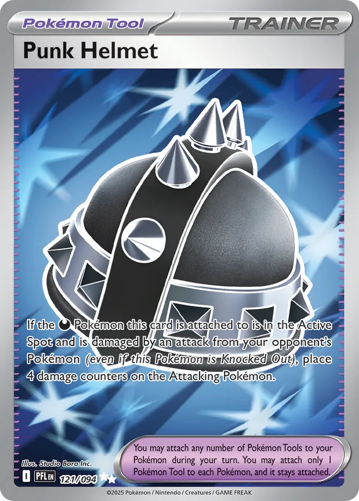 Carte Casque Punk — Phantasmal Flames