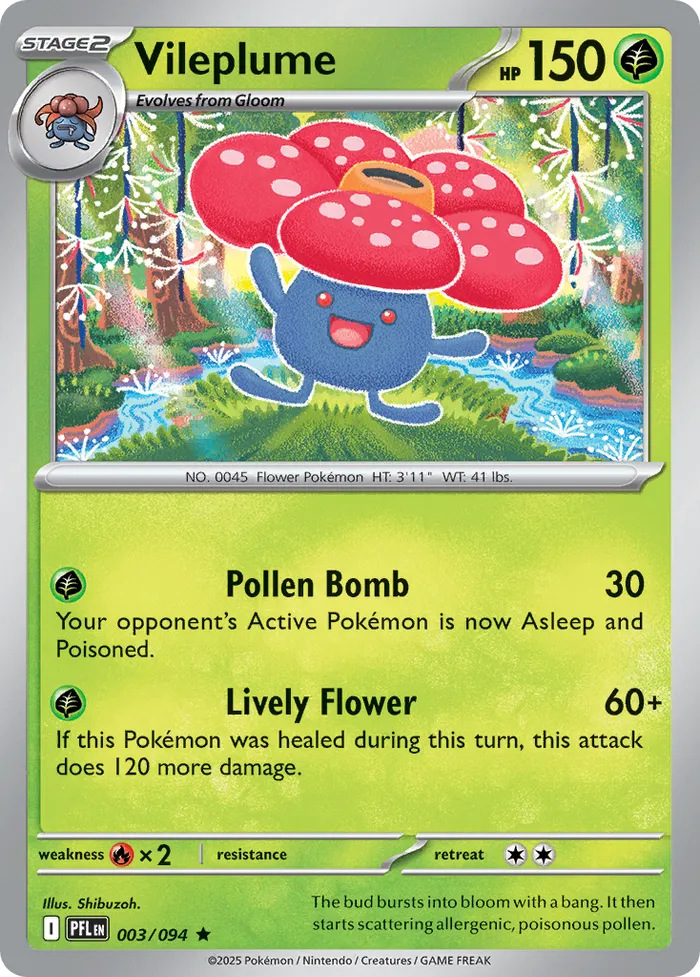 Carte Rafflesia — Phantasmal Flames