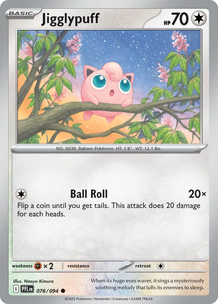 Carte Jigglypuff — Phantasmal Flames