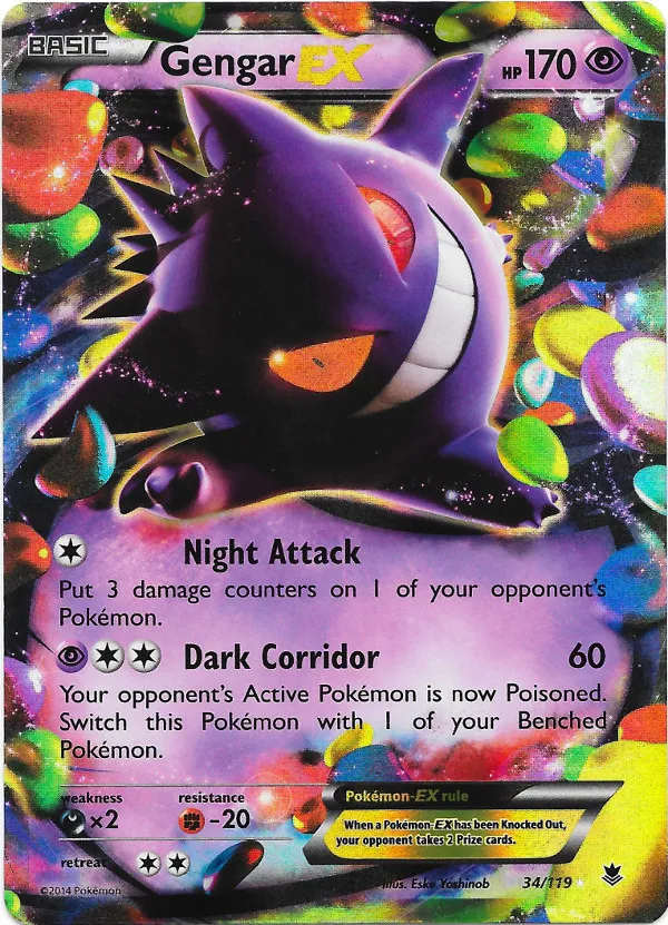 Carte Gengar EX — Phantom Forces