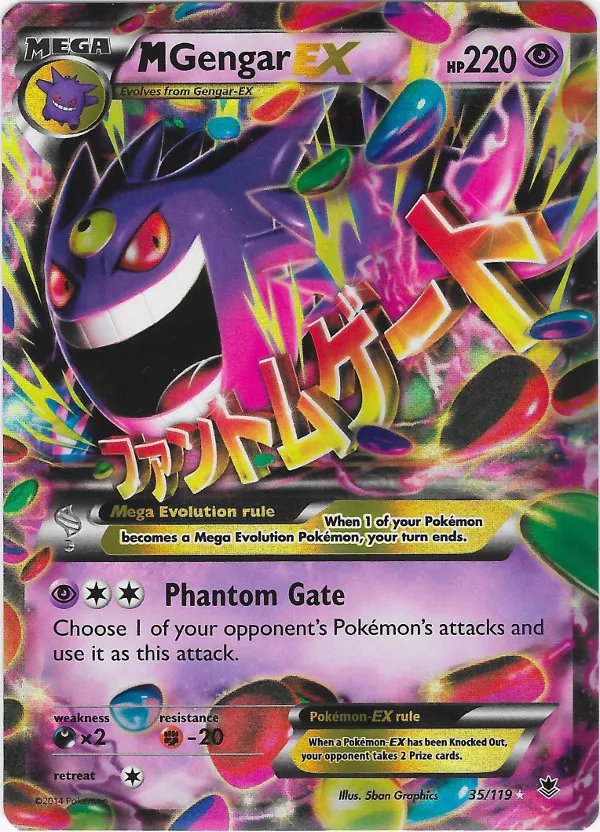 Carte MGengar EX — Phantom Forces